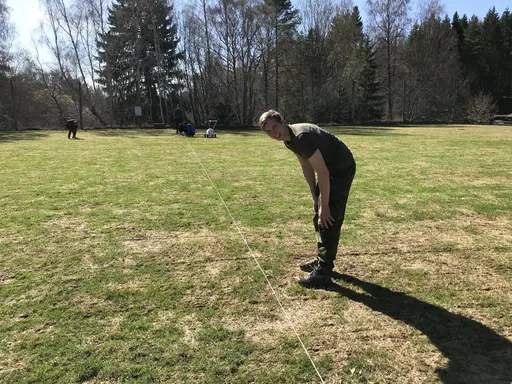Full aktivitet på IP i härligt vårväder!