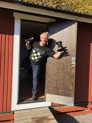 Unga som gamla medlemmar slöt upp denna soliga och ovanligt varma oktobermorgon för att iordningställa Idrottsparken efter ännu en avslutat säsong.