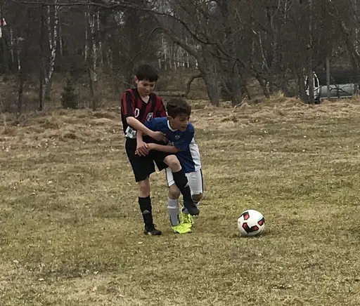 Full fart på Sandbacken cup. Första matcherna tillsammans med IFK-grabbarna.