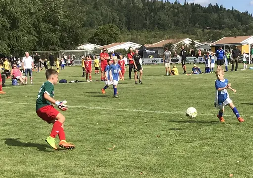 Nabben cup 2018. På fm jämna matcher mot två Skövde AIK-lag i strålande sol. På em tuffare motstånd mot Skultorp och Mullsjö i molnigt väder med lite regn på slutet. Glada miner som vanligt ändå!