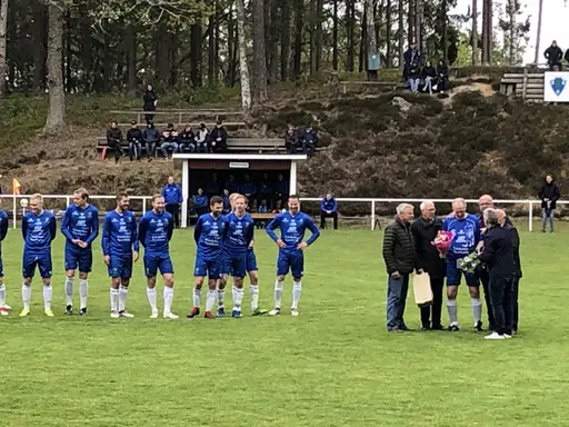 Historisk händelse på Idrottsparken.
