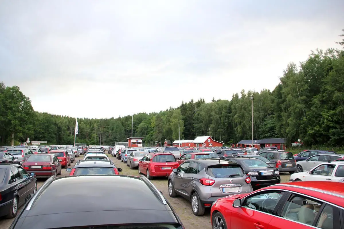 Ljuvlig sommarkväll på Idrottsparken.