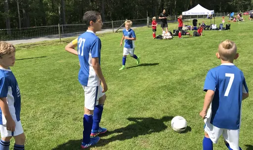 Strålade väder, bra cupupplägg och härliga insatser av barnen!