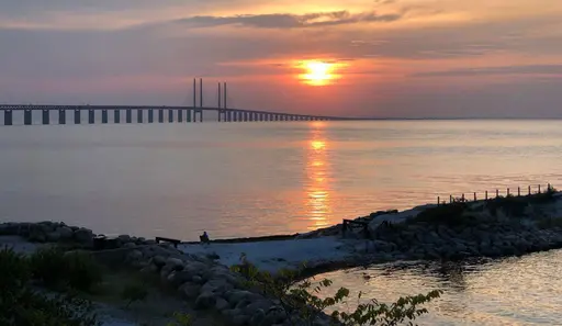 Fina omgivningar ner mot Lernacken, Brofästet och Hammars Park