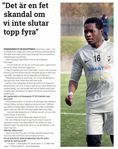 ARTIKEL FRÅN SKÅNESPORT.SE