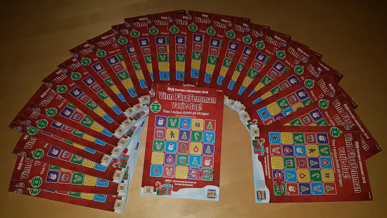 Bingolottos julkalender
