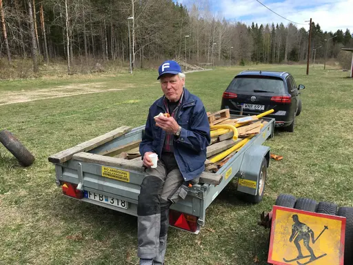 Owe pausar under en fixardag 2017