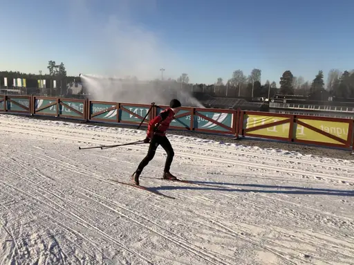 Två fina dagar med ungdomarna på Riksskidstadion i Falun. 