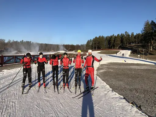 Två fina dagar med ungdomarna på Riksskidstadion i Falun. 