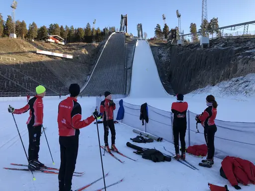 Två fina dagar med ungdomarna på Riksskidstadion i Falun. 