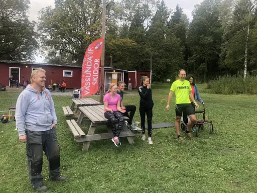 Fysövningar och rullskidor 