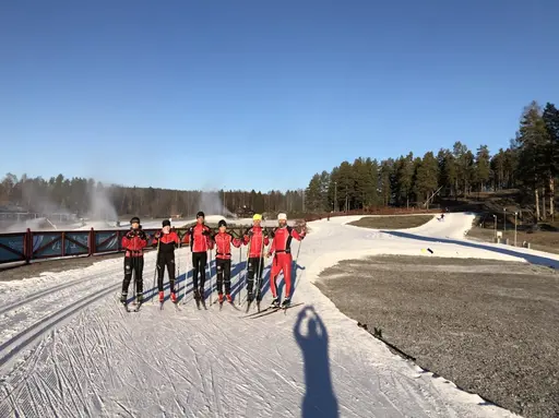 Två fina dagar med ungdomarna på Riksskidstadion i Falun. 