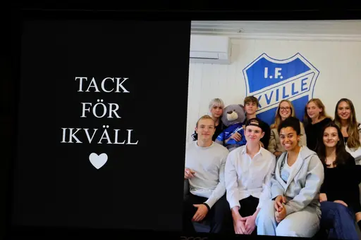Kvillegalan - en produktion som TV nu vill köpa för Idrottsgalan