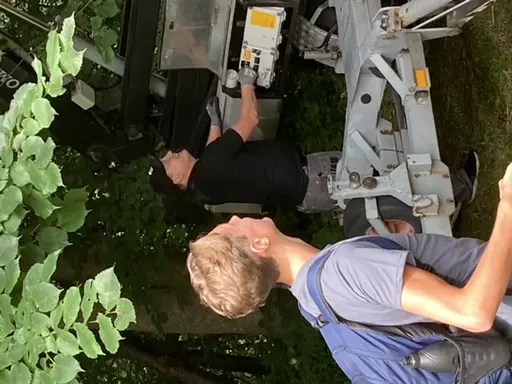 Städdag och renovering av Sportstugan