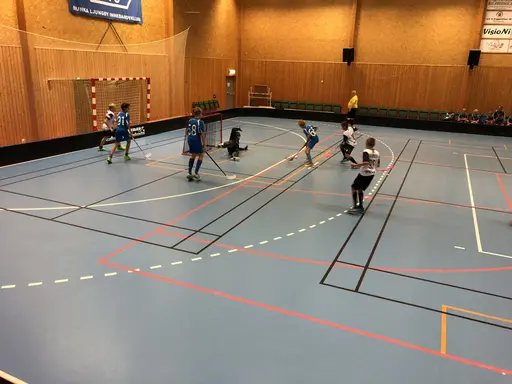 Bilder från träningsmatchen