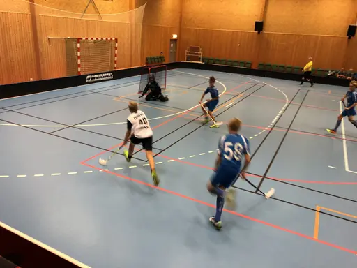 Bilder från träningsmatchen