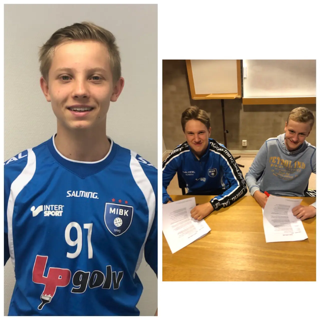 Calle Thelandersson, Alfred Göransson, Jacob Pålsson