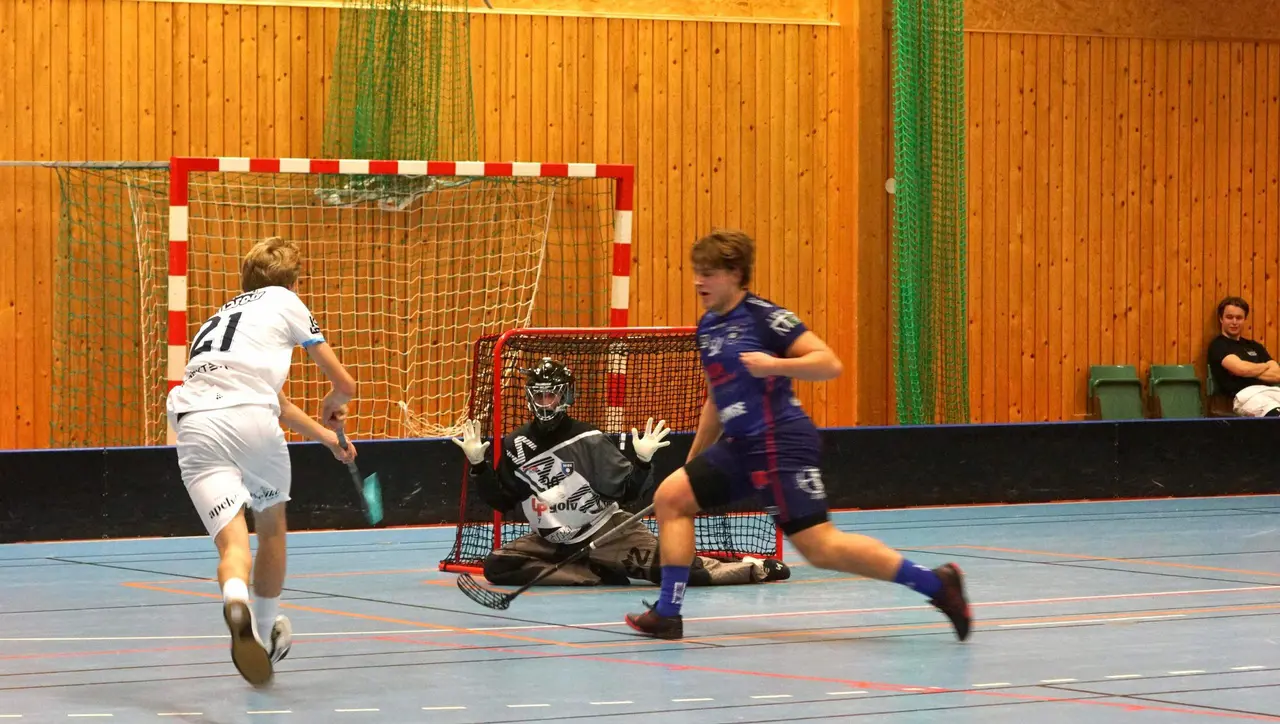Vilgot i matchen mot Warberg Foto: Tuva Jensen