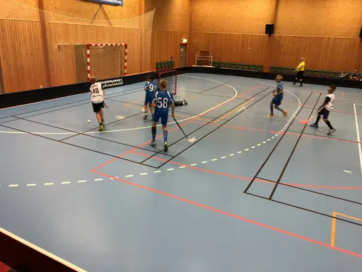 Bilder från träningsmatchen