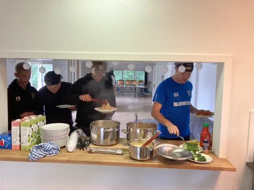 Städdag och renovering av Sportstugan