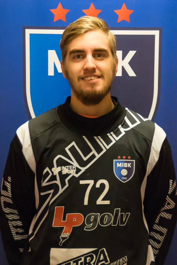 Oskar Nielsen gjorde en av sina bättre matcher i målet