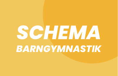 Barngymnastik schema