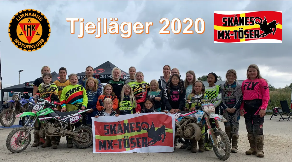 Alla grymma tjejer från vårt läger 2019