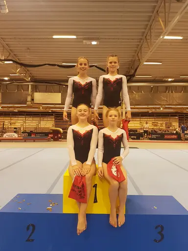 Många fina prestationer från Gf Atleticas tjejer