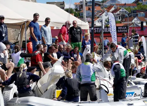 Foto: Peter Krokström och familjen Trensby