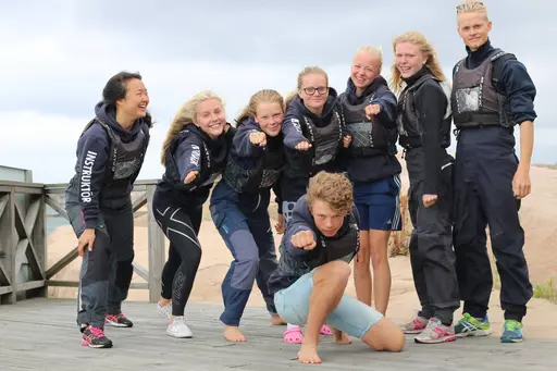 Foto: Peter Krokström och familjen Trensby
