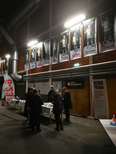 Lite bilder från bakom kulisserna. Stort tack till KK TV:s sponsorer, varav några skymtar på bild.