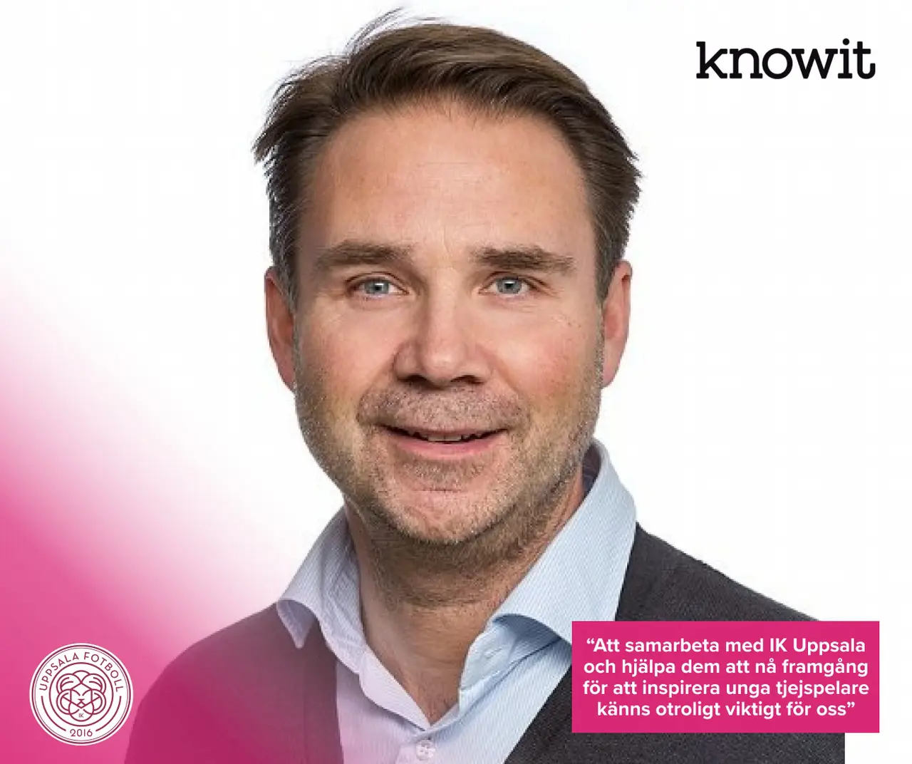Magnus Tauvon, VD Knowit Uppsala.