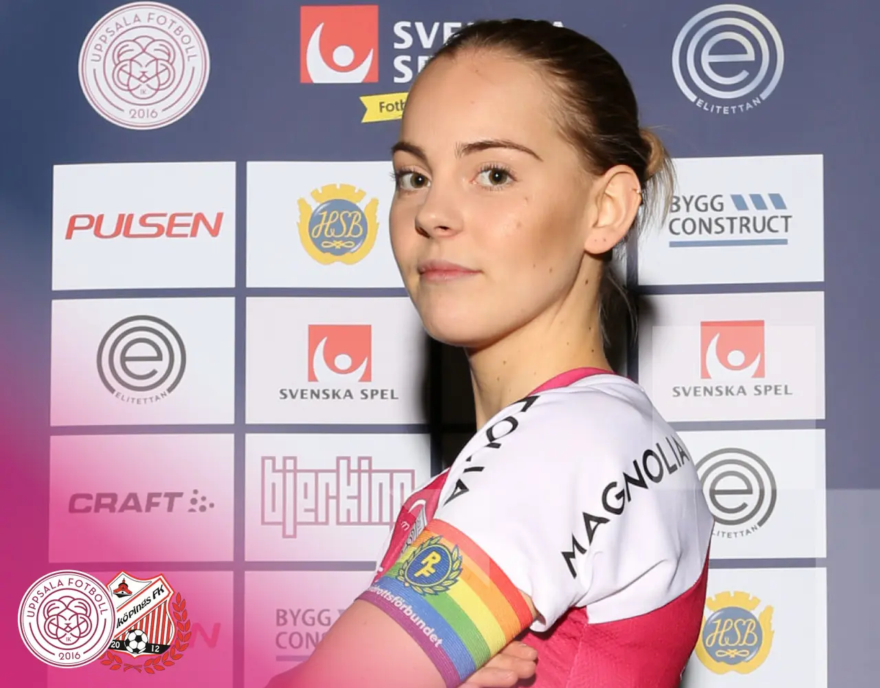 Lagkapten Agnes Nyberg. Foto - Tobbe Bengtsson.