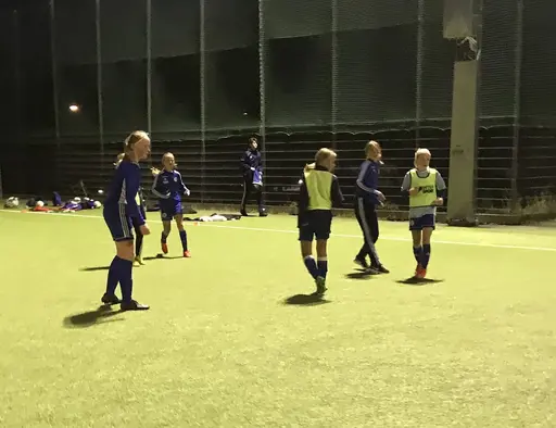 Vi tränar försvar, att ta tillbaka bollen och att komma till avslut