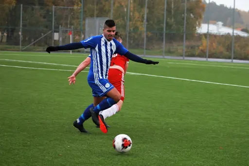 Oumar Traore, Tahsin Anar, Emil Gabro och lagkapten Kamran Nosrati