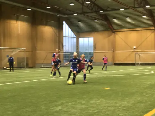 Lite fotbollstennis och 5 mot 5 spel