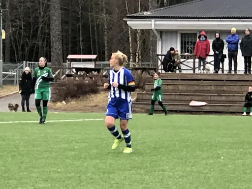 Vinst med 5-0 i första träningsmatchen