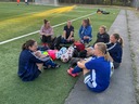 Samling för uppvärmningen