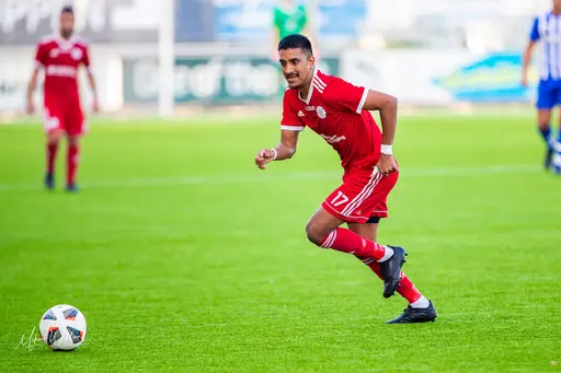 Två gamla Spångaspelare som matchcoacher: Serkan Görgülü och Fredrik Giesecke