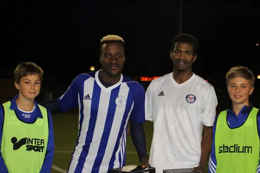 Elliot, Engin, inför straffen, straffen i mål, målglädje, Mackan, Ralph, Frans, målglädje, Elliot, mer målgädje, Bäst i lagen: Ralph Paye och Abdoul Diallo