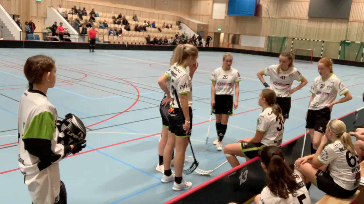 PP-uppställningen pratar ihop sig under en time-out