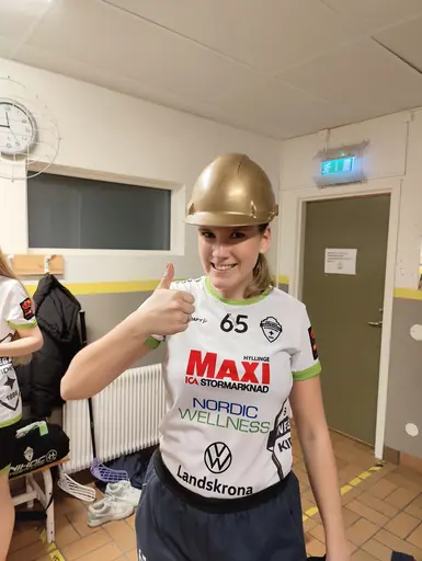 Match mot Willands. Matchens lirare - Martina
