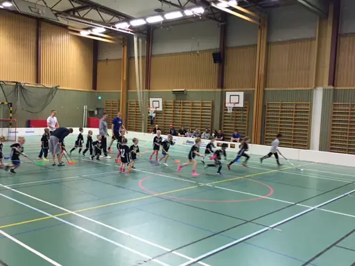 Bilder från dagens föräldrarmatch; samling, information, matchen och gruppbild