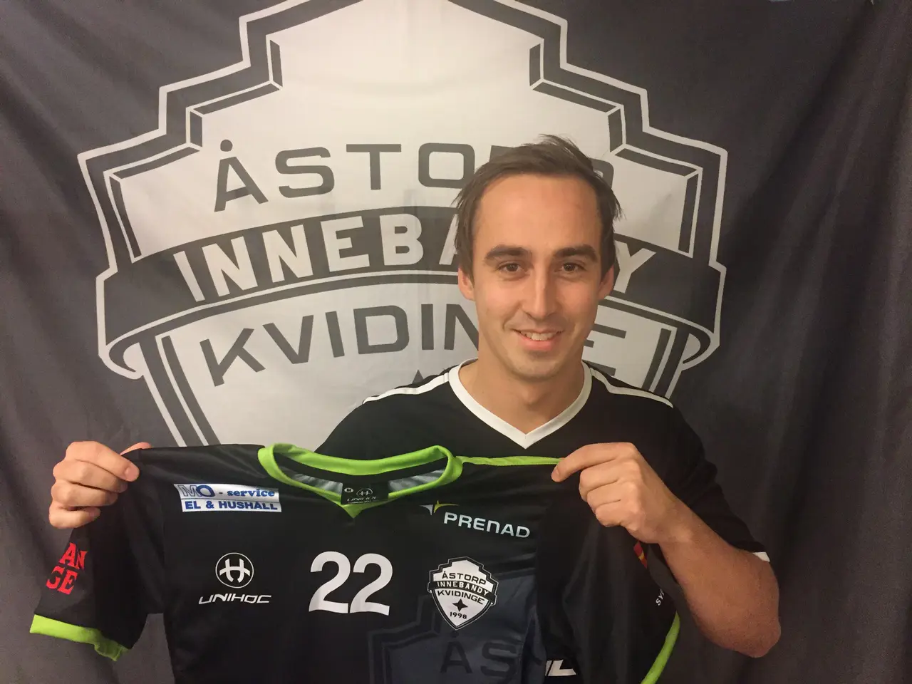 Andreas e tillbaka i Å/K tröjan