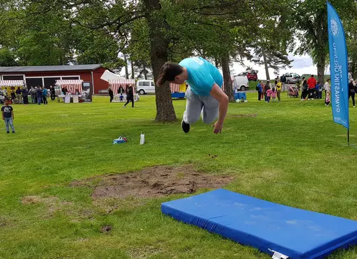 Freerunning/Parkour på Föreningsdagen vid Näset och Boforsudden