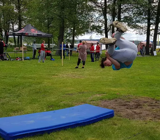 Freerunning/Parkour på Föreningsdagen vid Näset och Boforsudden