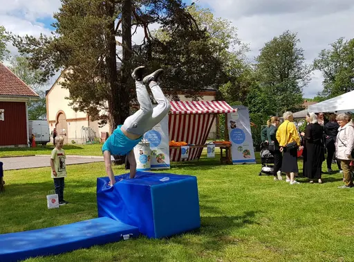 Freerunning/Parkour på Föreningsdagen vid Näset och Boforsudden