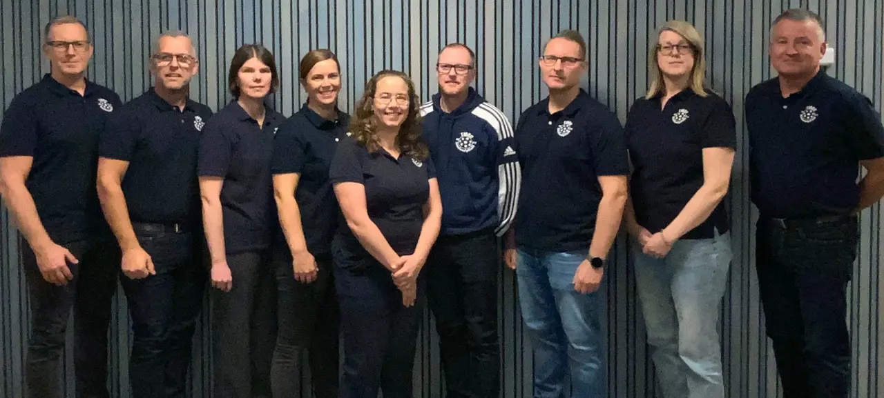 Styrelse 2024/25, Magnus A, Magnus L, Ulrika, Sara, Åsa, Björn, Henrik, Anna och Anders.
