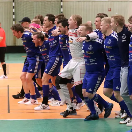 Tibro IBKs herrar vid avgörande kvalmatch till division 2 mot Falköpings IBK