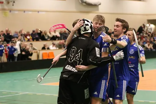 Tibro IBKs herrar vid avgörande kvalmatch till division 2 mot Falköpings IBK